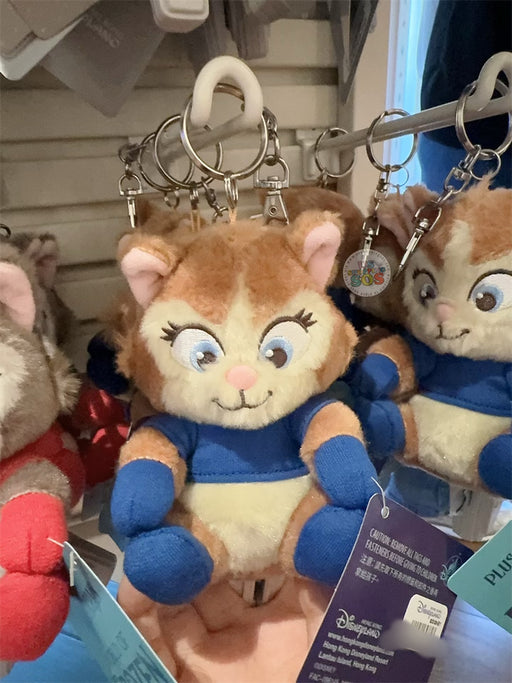 HKDL - World of Frozen 1st Anniversary x Kitten With Navy Scarf Plush Keychain