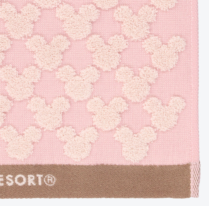 TDR - Mickey Mouse Shaped Face Towel Color: Pink (Release Date: Mar 5, 2026)