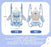 SHDL - Stitch & Angel Winter 2024 x Stitch Fluffy Plush Shaped Backpack & Shoulder Bag
