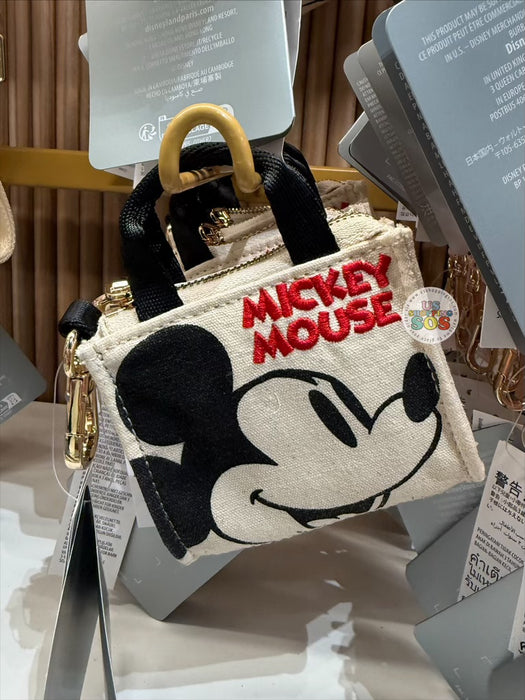 DLR/WDW - Disney’s Once Upon A Bag - Mickey Canvas Nano Bag Charm