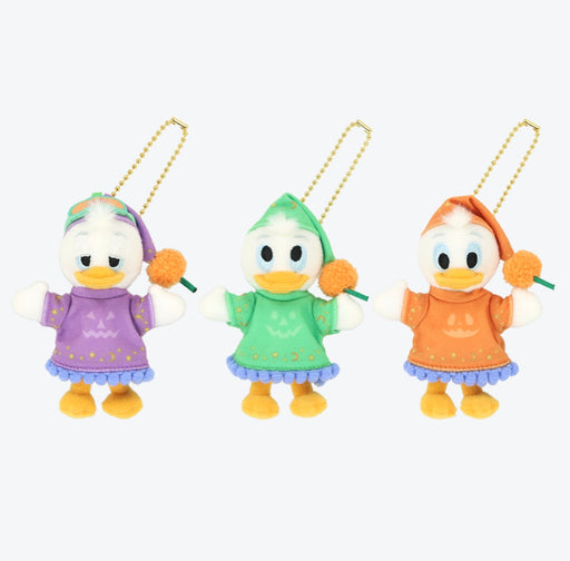 TDR - 2026 Disney Halloween Mickey & Friends Treasure Collection x Huey, Dewey, and Louie Plush Keychains Set of 3 (Release Date: Sep 15, 2026)