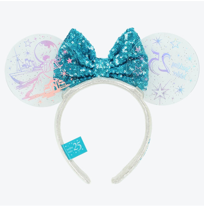 TDR - Tokyo DisneySea 25th Anniversary "Sparkling Jubilee" x Clear Ear Headband (Release Date: Apr 8, 2026)