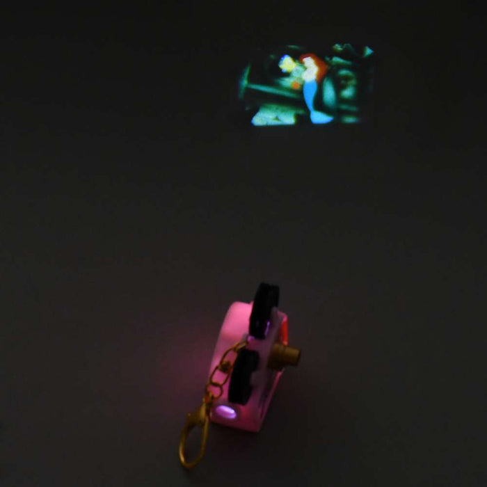 JDS - 2026 Key chain Fes x The Little Mermaid Ariel Light Up Projection Machine Keychain