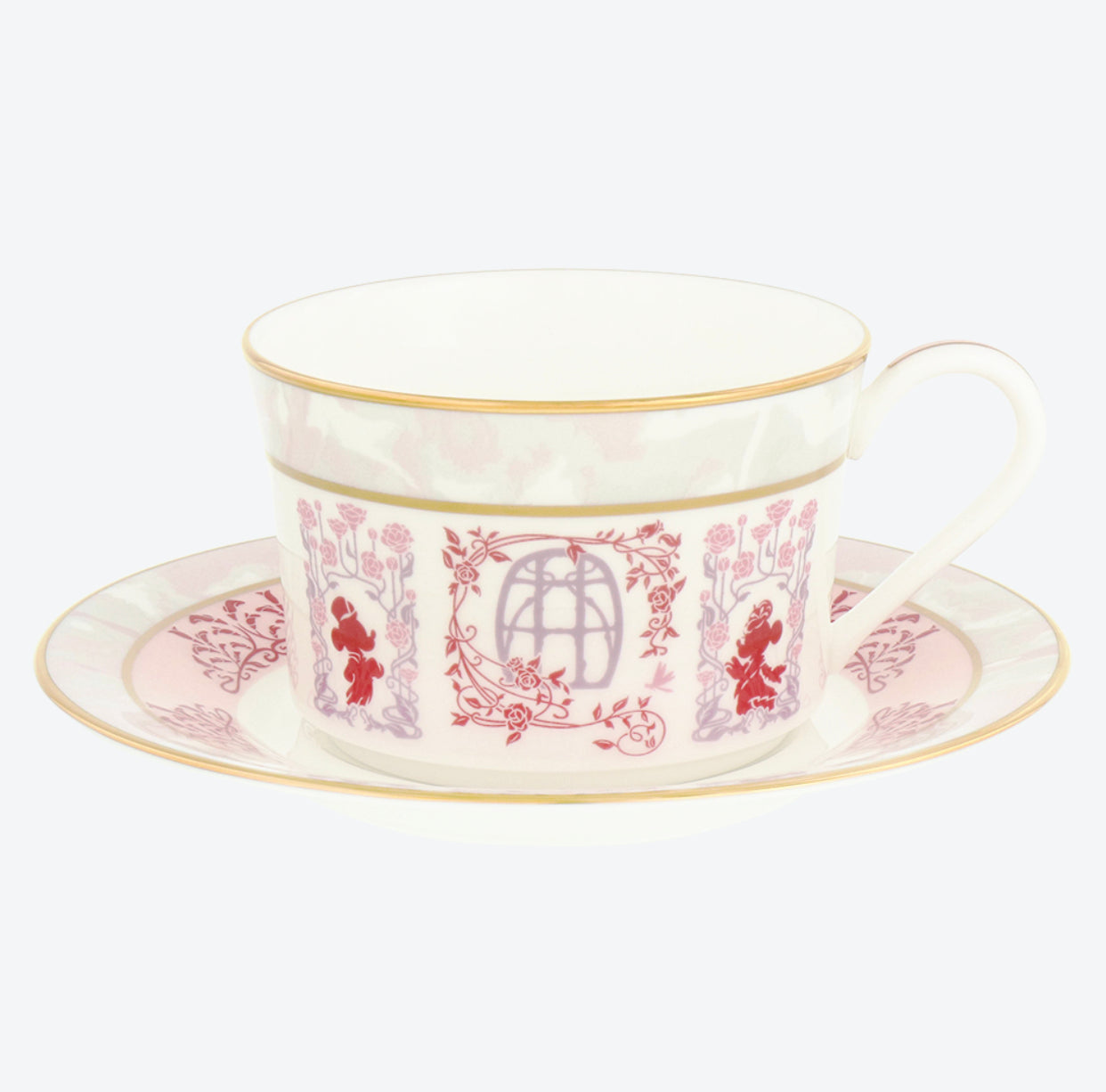 TDR - Fantasy Springs “Tokyo DisneySea Fantasy Springs Hotel” Collection x Mickey & Minnie Mouse Cup & Saucer Set