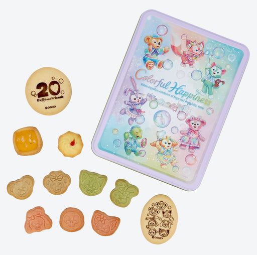 TDR - Duffy & Friends 20th Anniversary: Colorful Happiness x Duffy & Friends Assorted Cookies Box Set (Release Date: Apr 8, 2025)