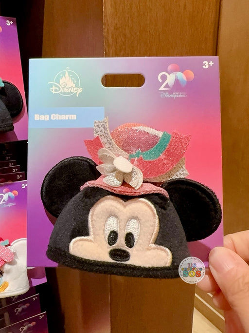 HKDL - 20th Anniversary Grand Celebration - Mickey SouvenEAR Mini Party Hat Keychain/Bag Charm