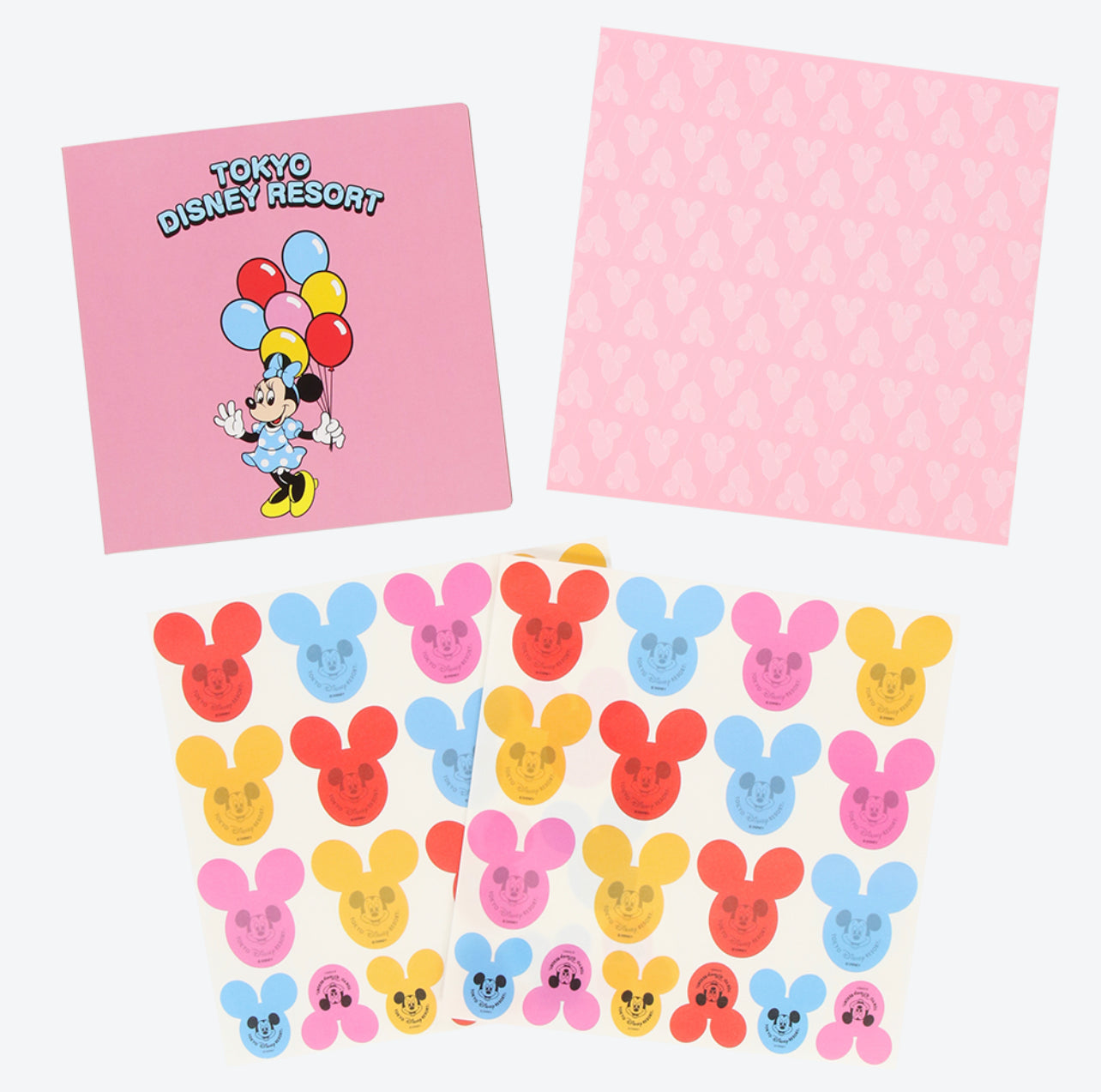 TDR - Mickey Mouse Shaped Balloon Colored Paper (Release Date: Mar 7)