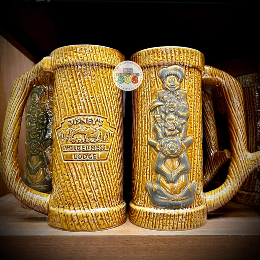 WDW - Disney’s Wilderness Lodge - Mickey & Friends & Bear Ceramic Mug 710ml/25oz