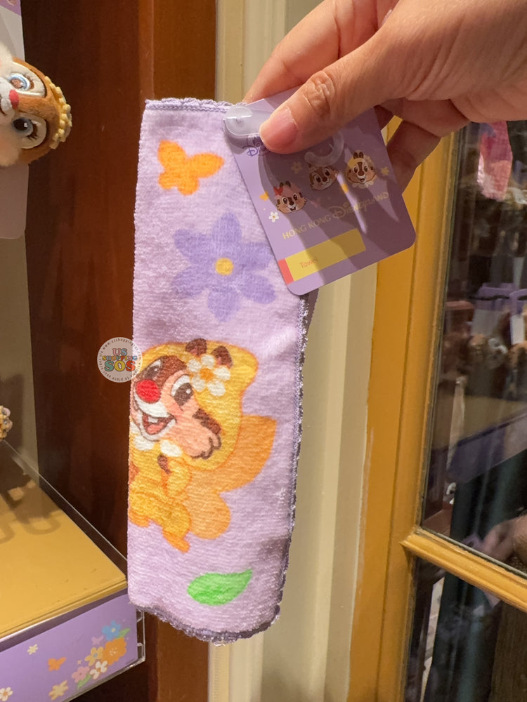 HKDL - 2026 Chip 'n' Dale Forest Fairies Collection x Chip, Dale & Clarice Mini Towel