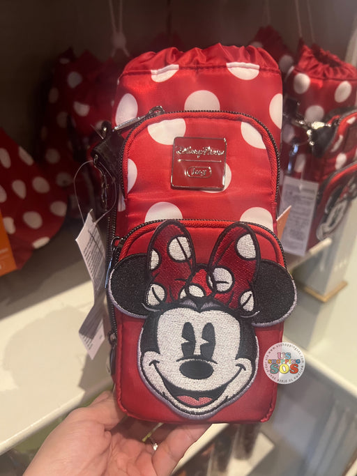 DLR/WDW - Lug Minnie Mouse Water Bottle Bag