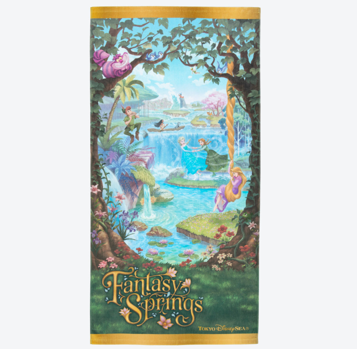 TDR - Fantasy Springs Theme Collection x Bath Towel — USShoppingSOS
