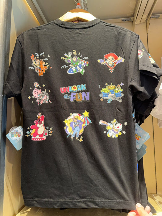 HKDL - Toy Story ‘Unlock the Fun’ Collection x T Shirt for Adults (Color: Black)