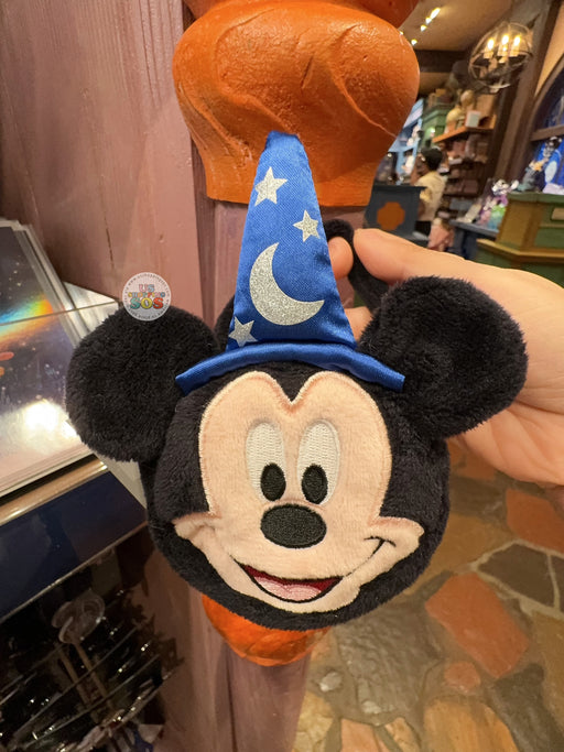 HKDL - Mickey the Sorcerer ‘Big Face’ Pouch with Strap