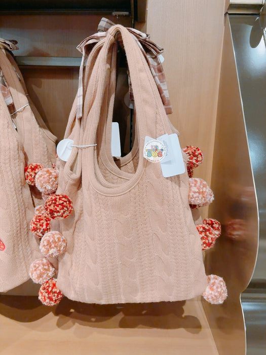 SHDL - Chip & Dale Autumn Forest Collection x Clarice Knit Tote Bag (Release Date: Sept 12, 2025)