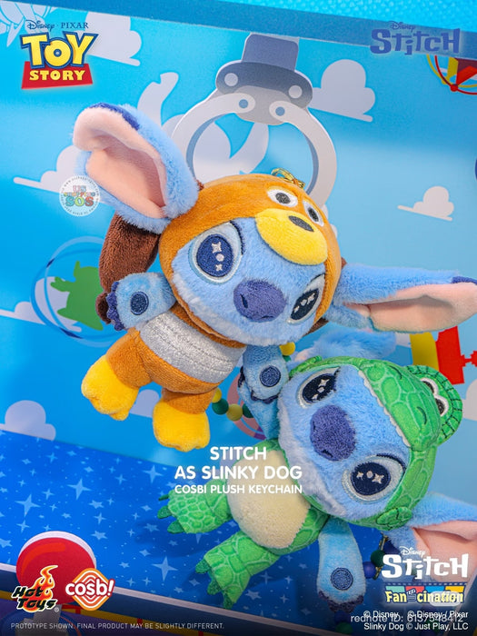 Hot Toy Cosbi - Toy Story Stitch Plush Keychain Blind Box
