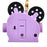 JDS - 2026 Key chain Fes x Rapunzel on the Tower Light Up Projection Machine Keychain