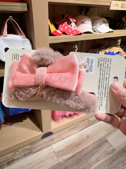 HKDL - Duffy & Friends x ShellieMay Hair Clips Claw with Chain & Bow