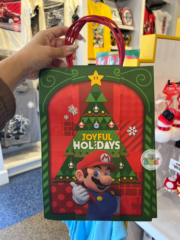 Universal Studios - Super Nintendo World Christmas 2024 - Gift Bag Set of 3