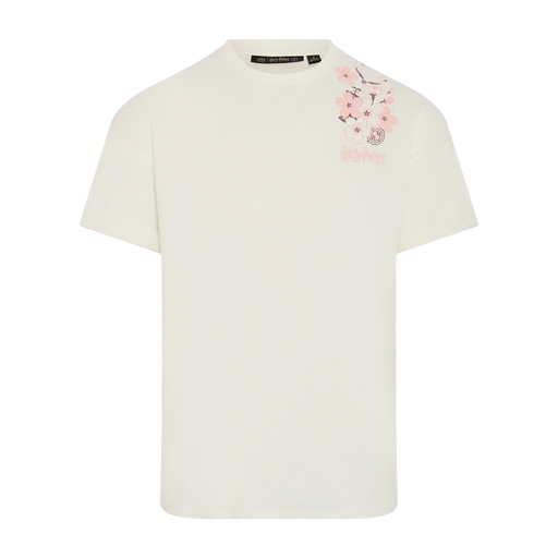 Warner Bros. Studio Tour Tokyo – The Making of Harry Potter Exclusive x 2026 Color Pop Sakura Collection - White Sakura T Shirt for Adults (Release Date: Feb 25, 2026)