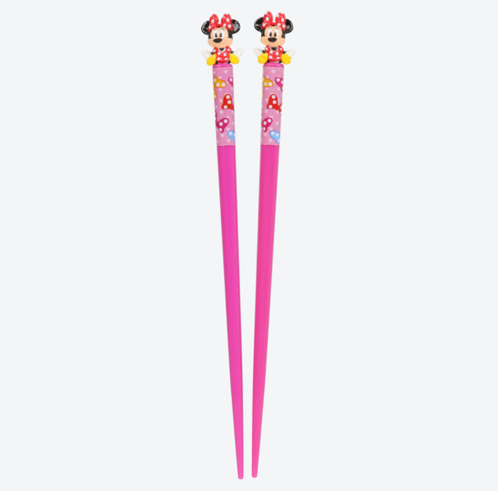 TDR - Minnie Mouse Chopsticks with Figure on the top