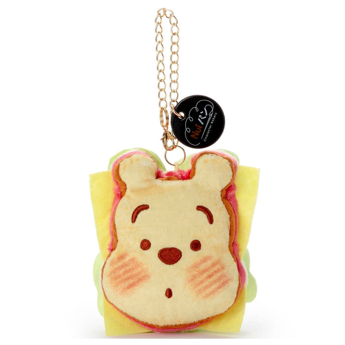 Japan Takara Tomy - Nui Pan Sandwich Winnie the Pooh Plush Keychain (Release Date: Feb 15, 2025)