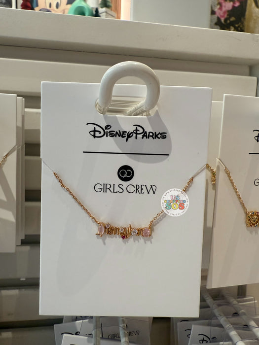 DLR/WDW - Girls Crew Disneyland Necklace