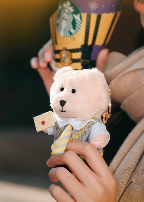 Starbucks China - Harry Potter x Starbucks - Hufflepuff Bearista Keychain