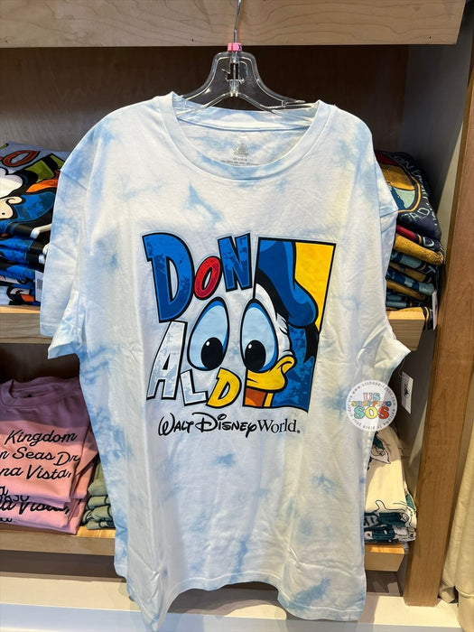 DLR/WDW - Donald Duck Pop Art Tie-Dye Graphic Tee (Adult)