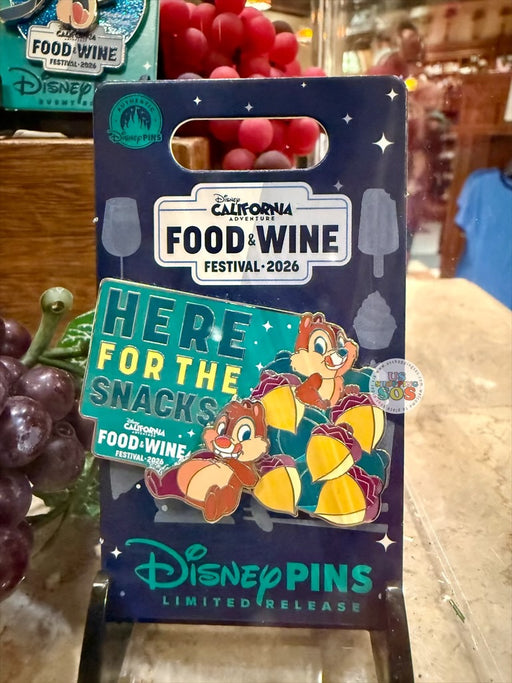DLR - DCA Food & Wine Festival 2026 - Chip ‘N Dale Pin