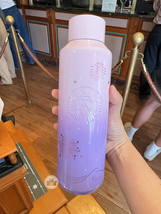 HKDL - 20th Anniversary Grand Celebration - Starbucks Mickey Mouse & Castle Stainless Steel Tumbler