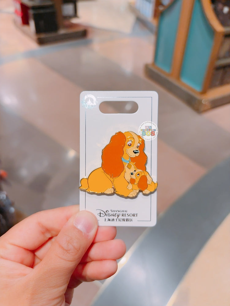 SHDL - Disney Mothers Pin x Lady and the Tramp Lady & Kid