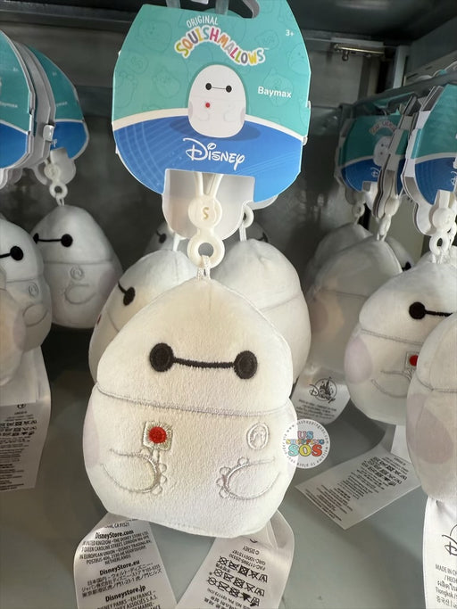 DLR/WDW - Big Hero 6 2026 - Squishmallows Baymax Plush Keychain