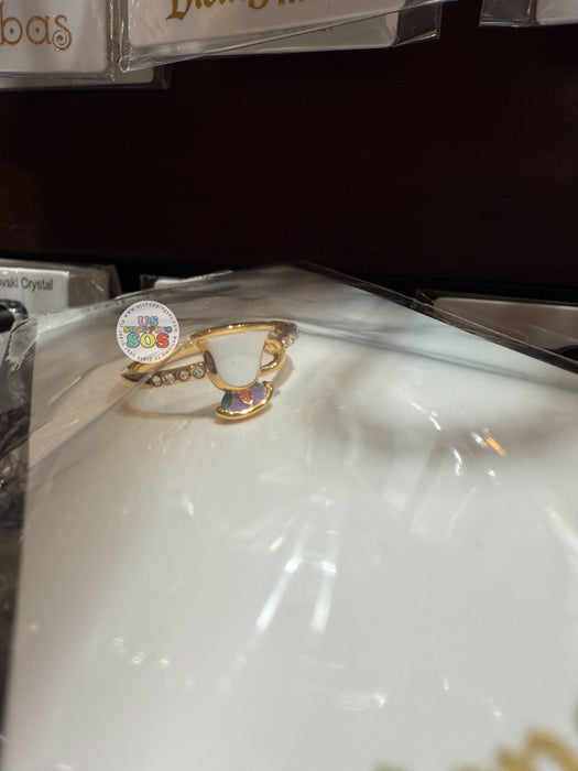 DLR/WDW - Arribas Brothers Beauty and the Beast Chip the Cup Ring