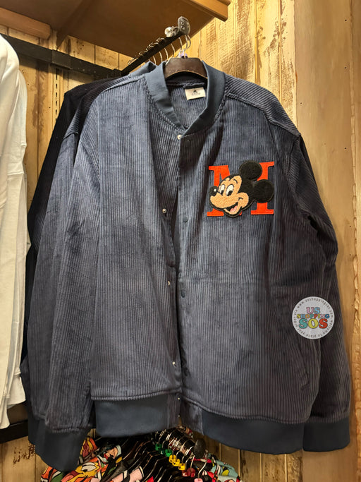 DLR/WDW - Classic Mickey & Friends - Mickey Navy Corduroy Bomber Jacket (Adult)