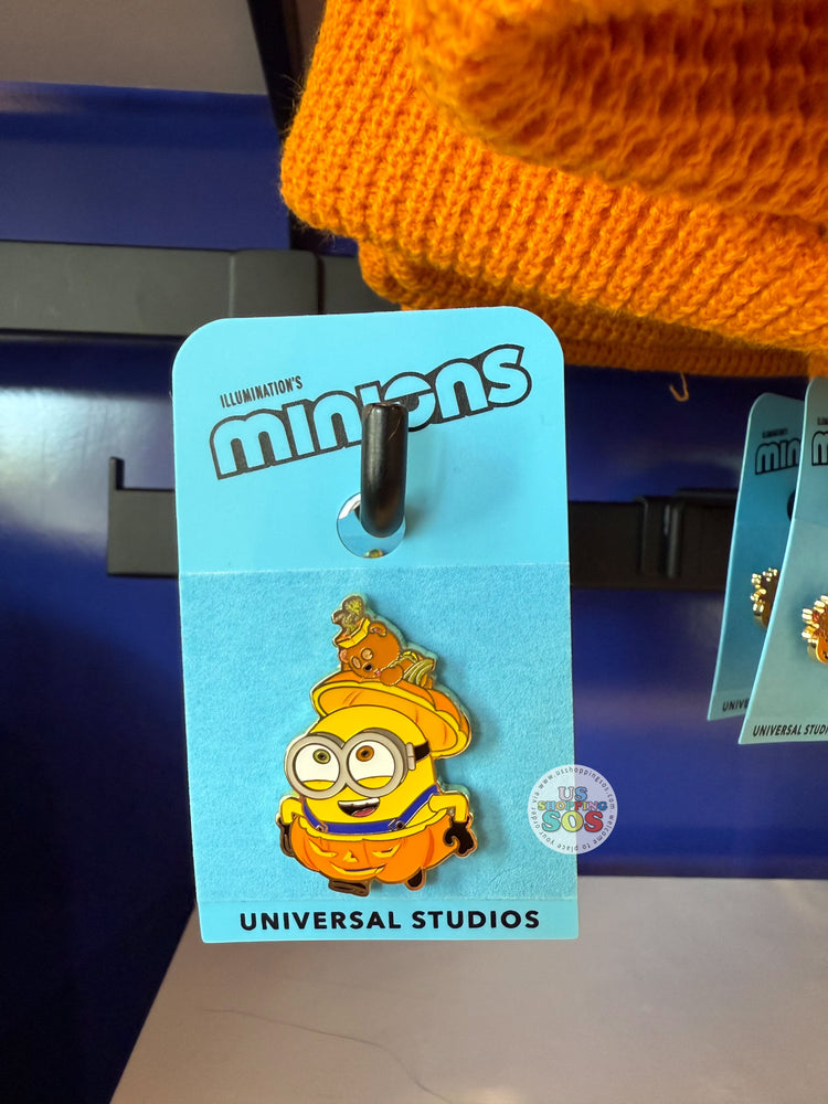 Universal Studios - Trick or Treat Minions 2025 - Bob & Tim Pumpkin Pin