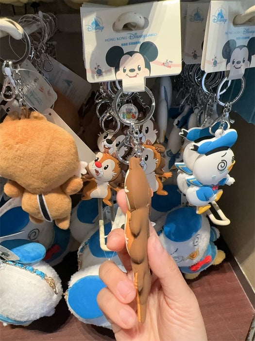HKDL - Happy Days in Hong Kong Disneyland x Chip & Dale Bag Charm with Pocket