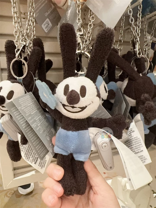 HKDL - Oswald The Lucky Rabbit x Blue" Collection x Plush Keychain