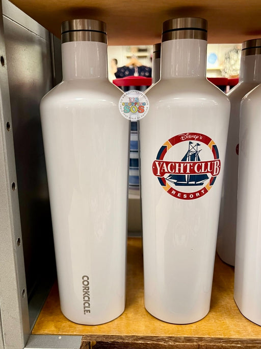 WDW - Disney’s Yacht Club Resort - Corkcicle Stainless Steel Bottle