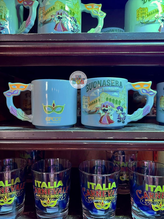 WDW - Epcot World Showcase Italy 🇮🇹 - Carnevale 2025 - Mickey & Minnie Mug