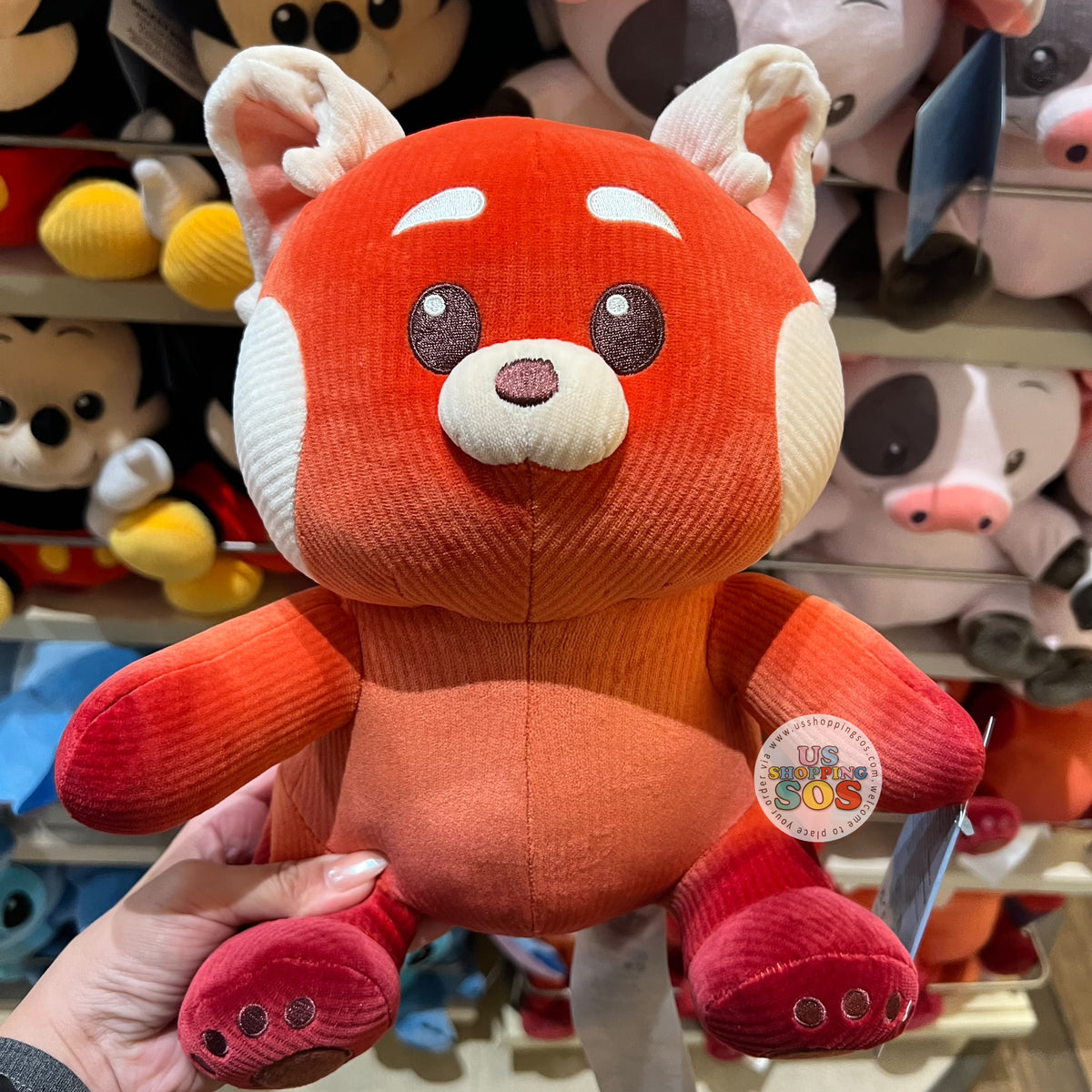 DLR/WDW - Disney Blissful Buddies - Red Panda Mei Plush Toy