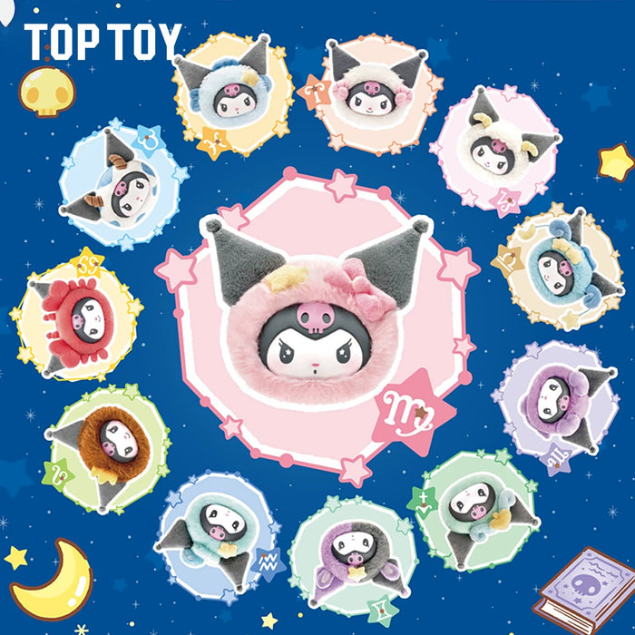 TOPTOY - Kuromi Zodiac Signs Series Vinyl Plush Keychain Blind Box