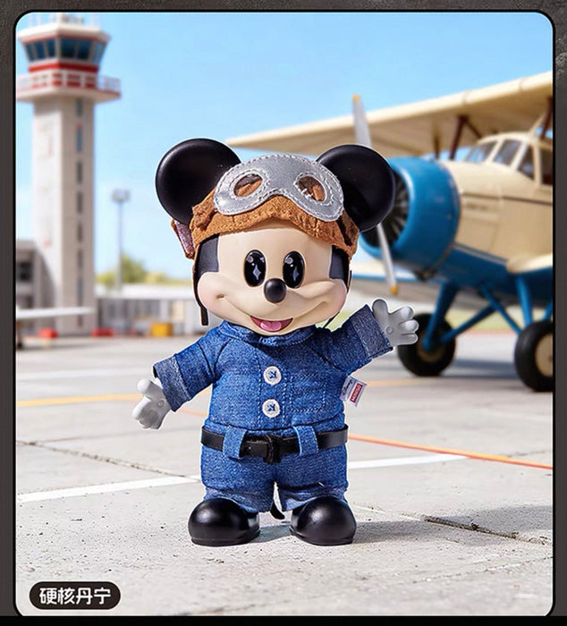 MINISO China - Mickey Mouse "OOTD" Vinyl Plush Keychain Blind Box (Release Date: May 20, 2026)