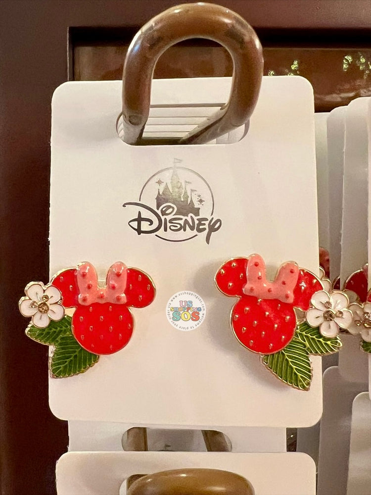 DLR/WDW - Minnie Strawberry Icon Earrings