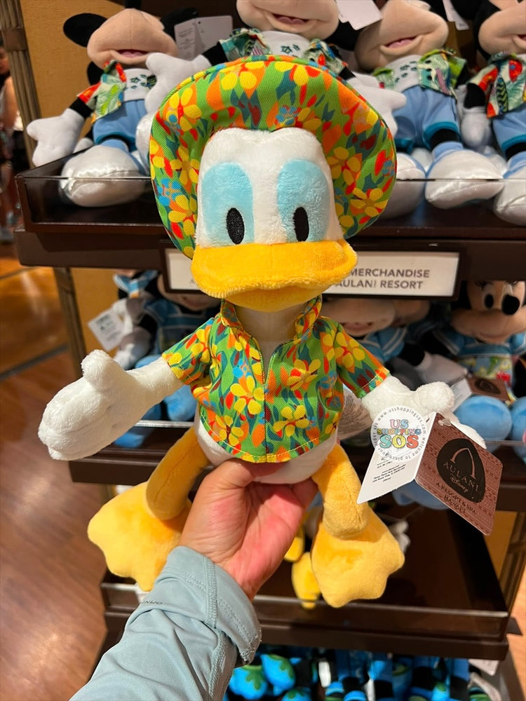DLR/WDW - Aulani Mickey & Friends Summer Time 2026 - Donald Duck Plush Toy