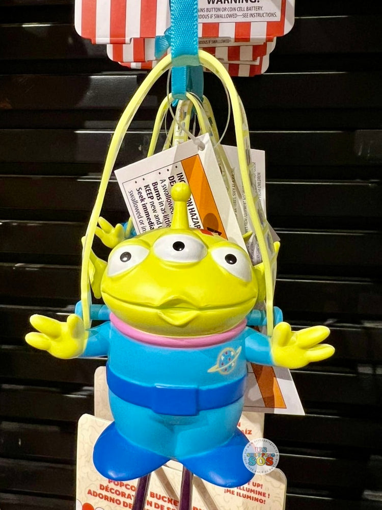 DLR/WDW - Toy Story Alien Light-Up Popcorn Bucket Ornament