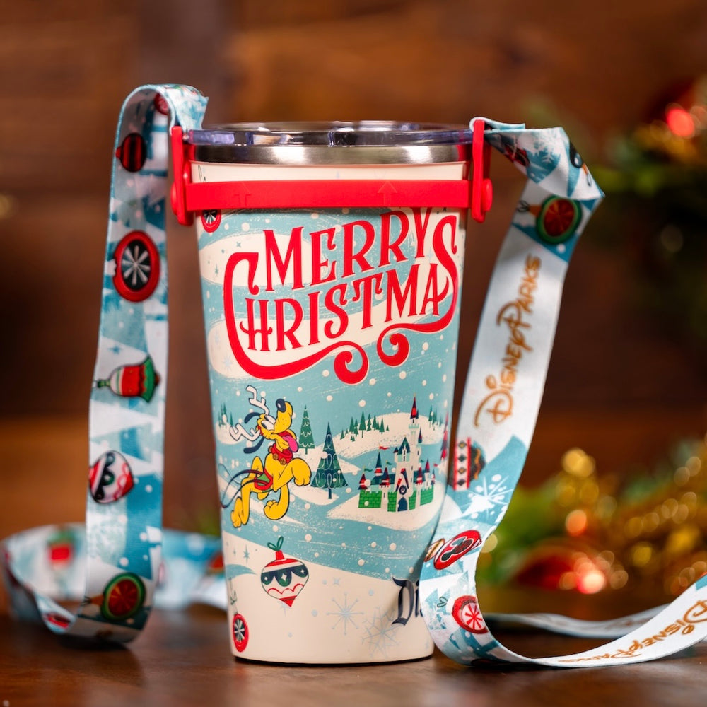 DLR/WDW - Christmas 2025 - Holiday Stainless Steel Tumbler (Available starting Nov. 14)