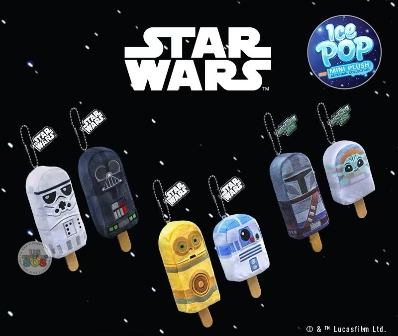 Hot Toy Cosbi - Star Wars Ice Pop Mini Plush Keychain Blind Bag (Release Date: Apr 30, 2026)