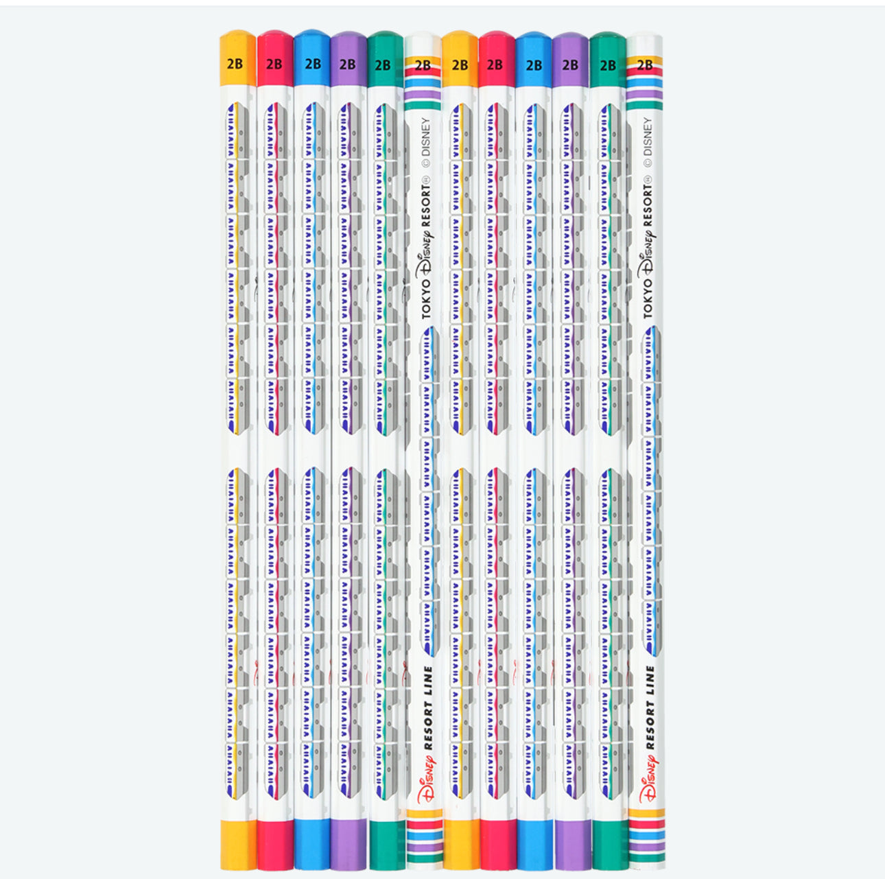 TDR - Tokyo Disney Resort "Disney Resort Line" x Pencils Set of 12