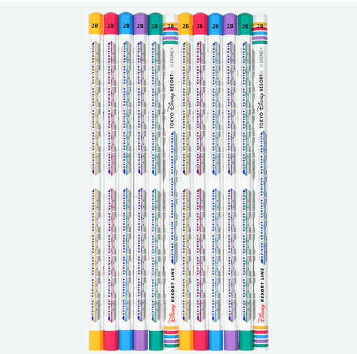 TDR - Tokyo Disney Resort "Disney Resort Line" x Pencils Set of 12