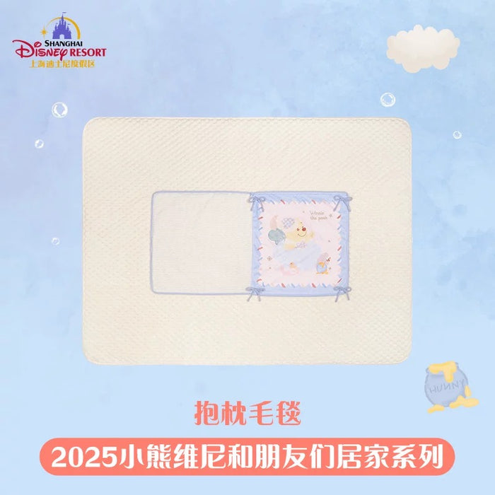 SHDL - 2025 Winnie the Pooh & Friends Home Collection x Winnie the Pooh & Friends Cushion  & Blanket Set